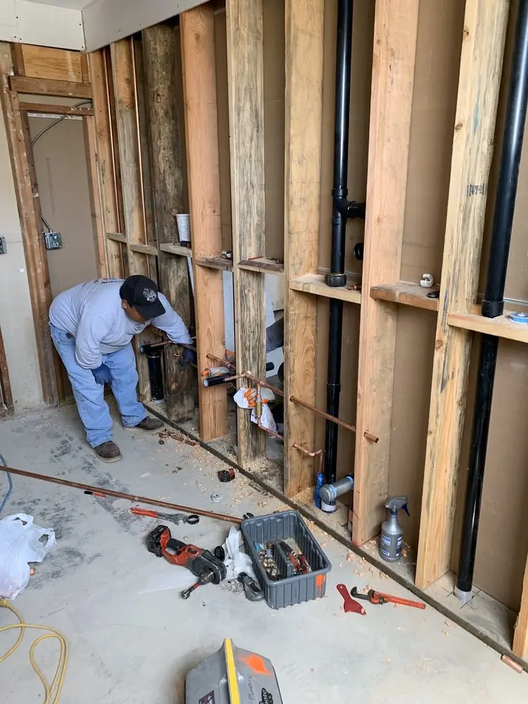 Commercial rough-in plumbing for Commercial Plumbing in Baptistown